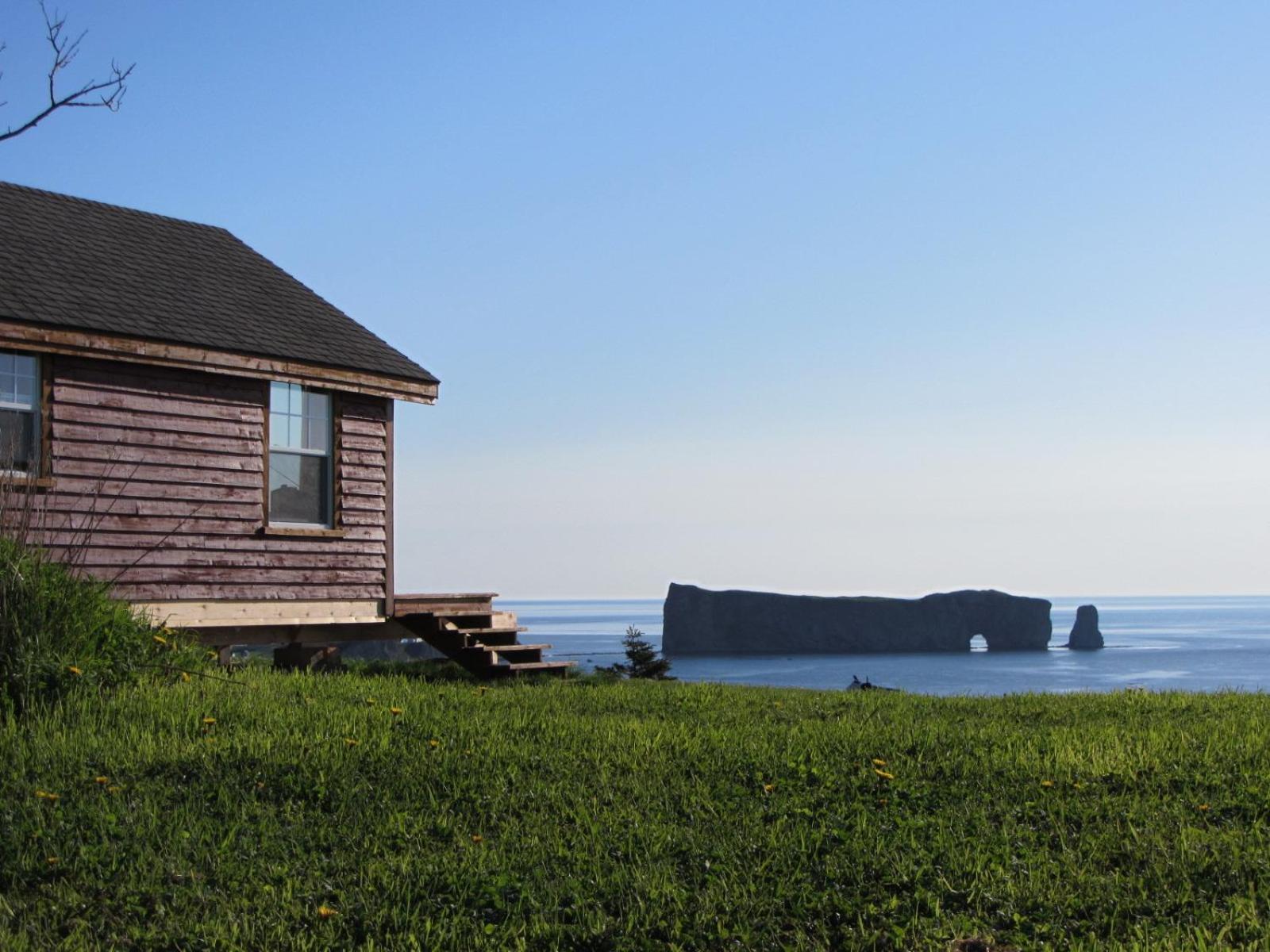 Chalets Nature Ocean Perce Exterior photo