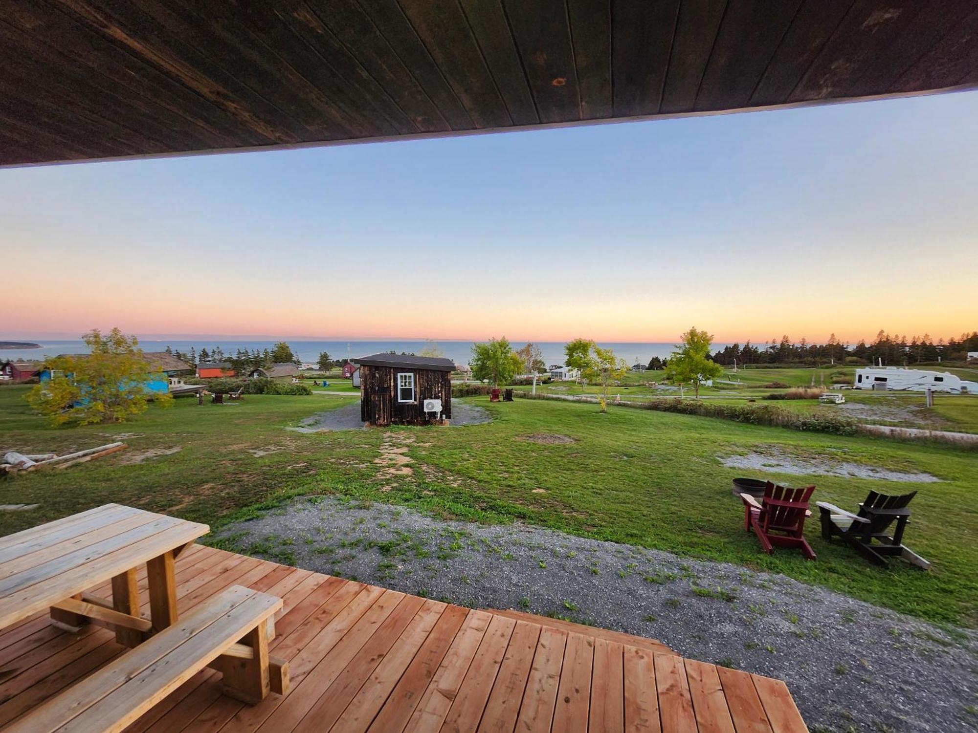 Chalets Nature Ocean Perce Exterior photo