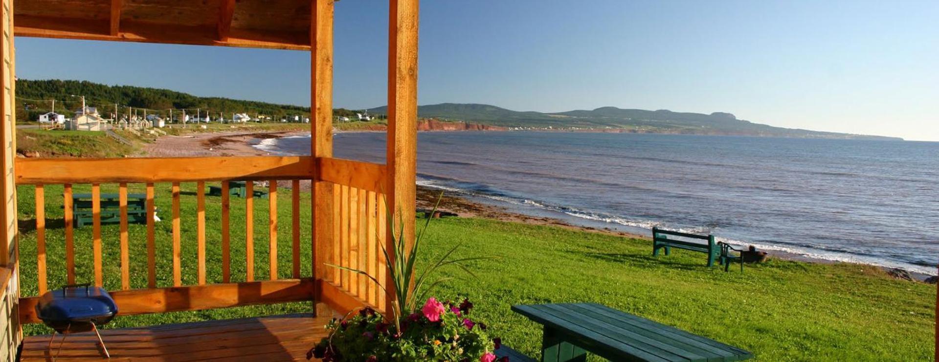 Chalets Nature Ocean Perce Exterior photo