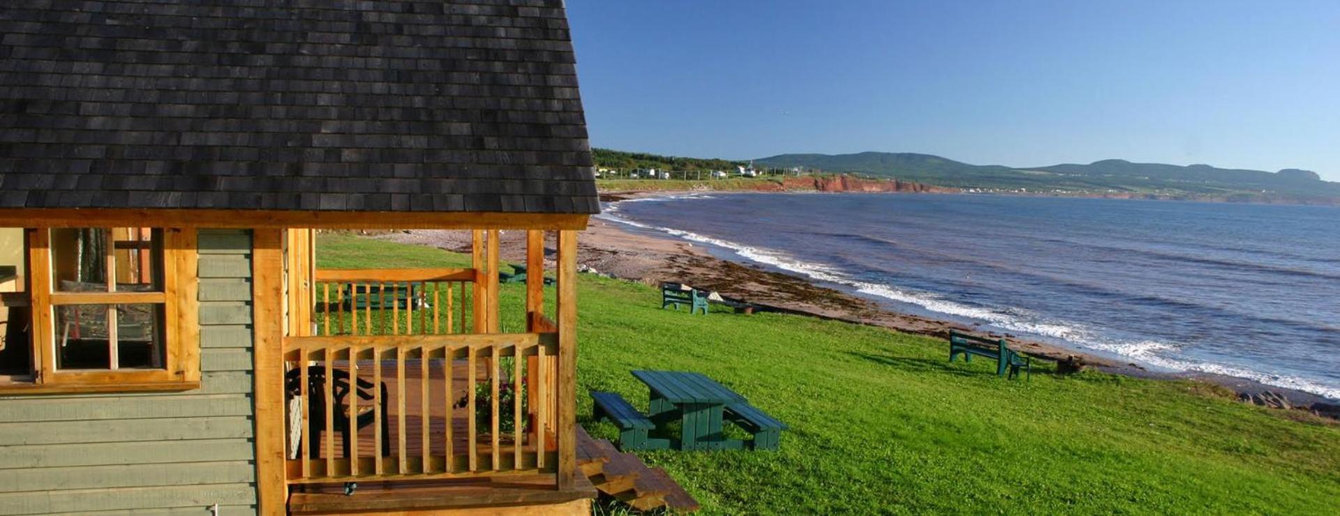 Chalets Nature Ocean Perce Exterior photo